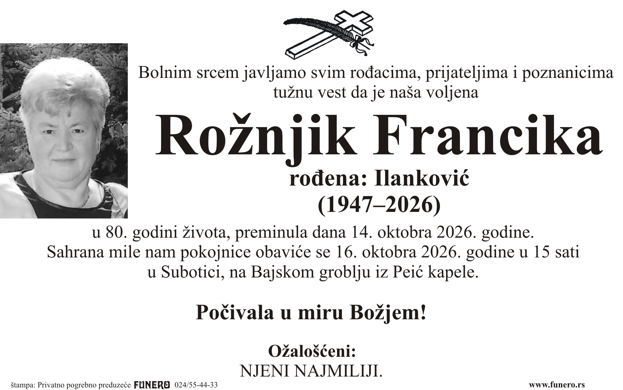 Rožnjik Francika