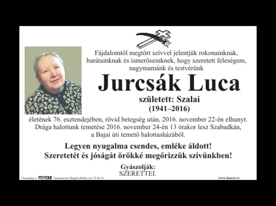 Jurcsák Luca