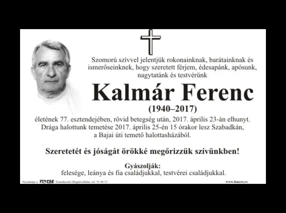 Kalmár Ferenc