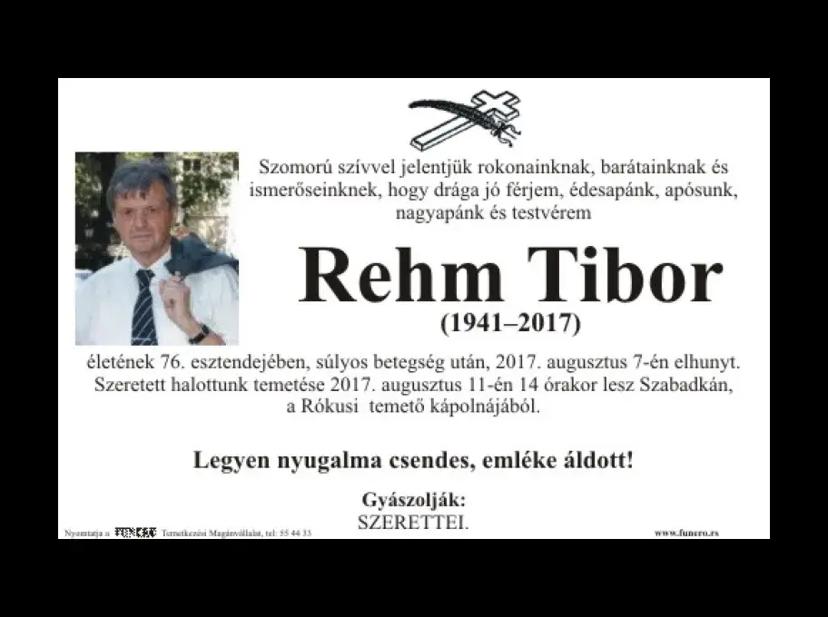 Rehm Tibor