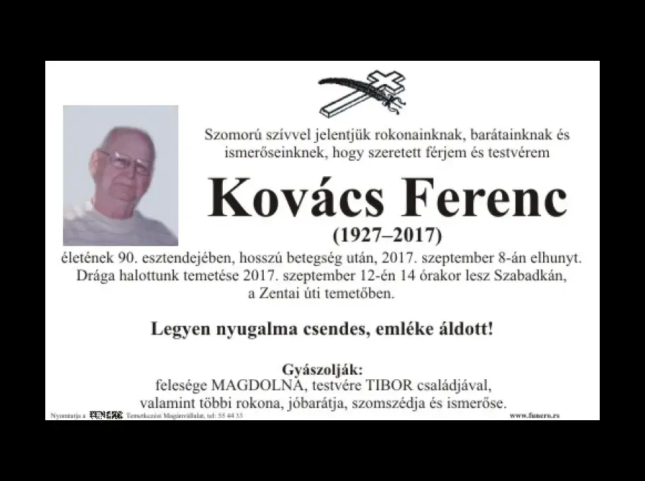 Kovacs Ferenc