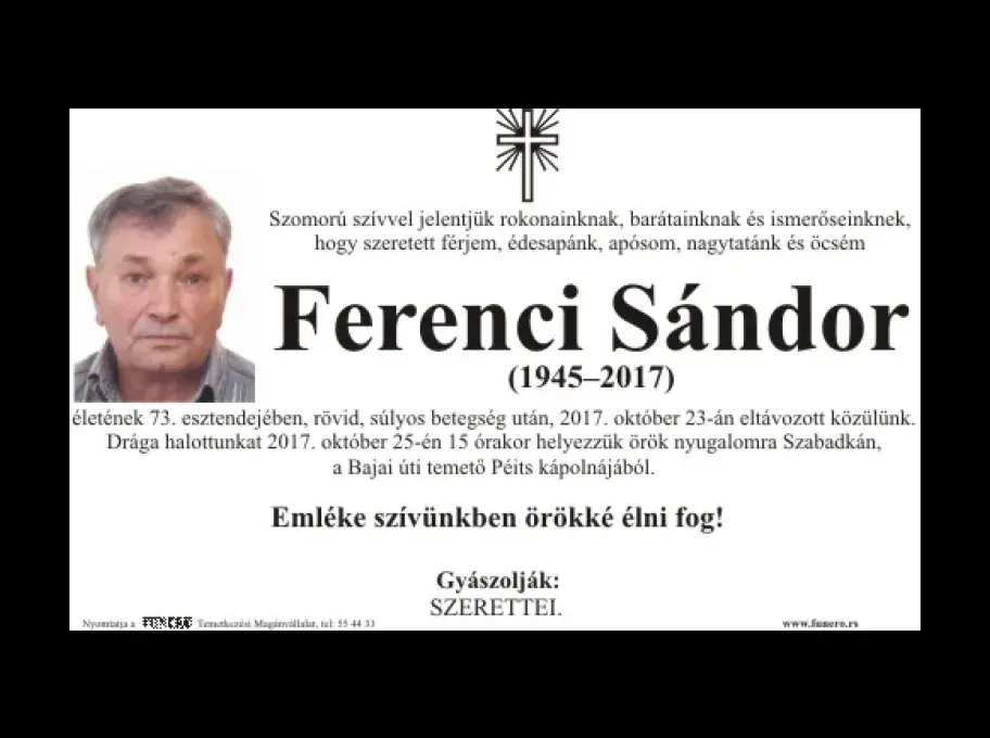 Ferenci Sándor