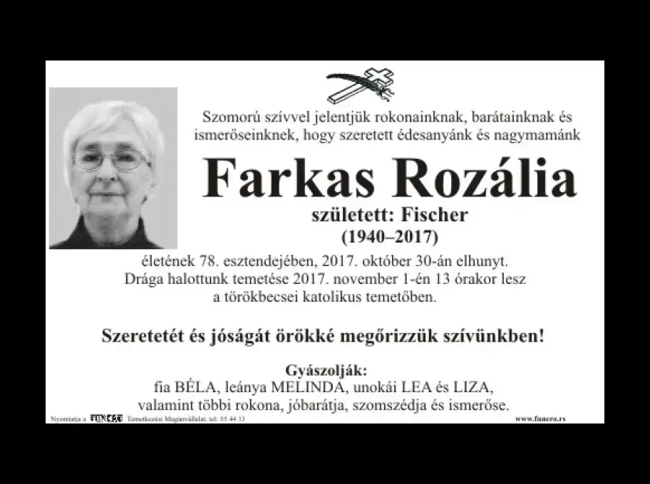Farkas Rozália