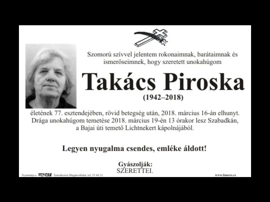 Takács Piroska