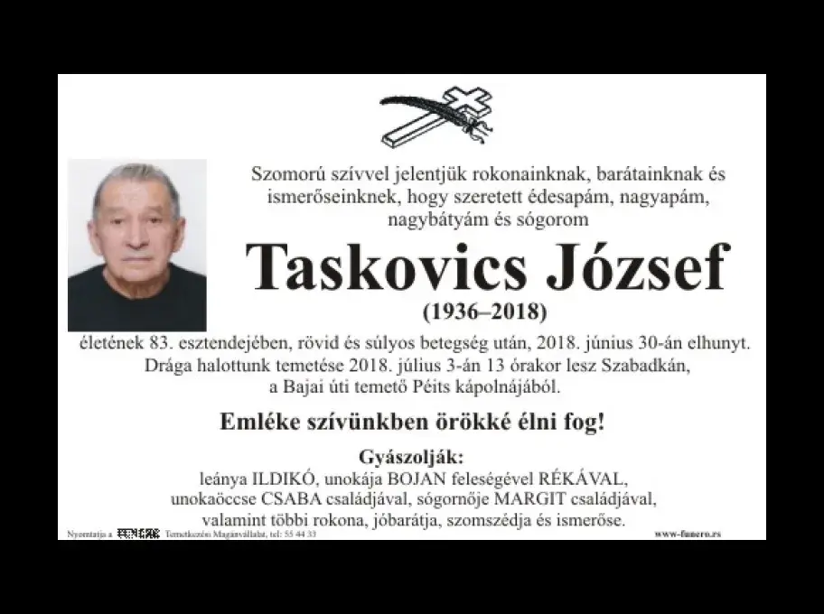 Taskovics József