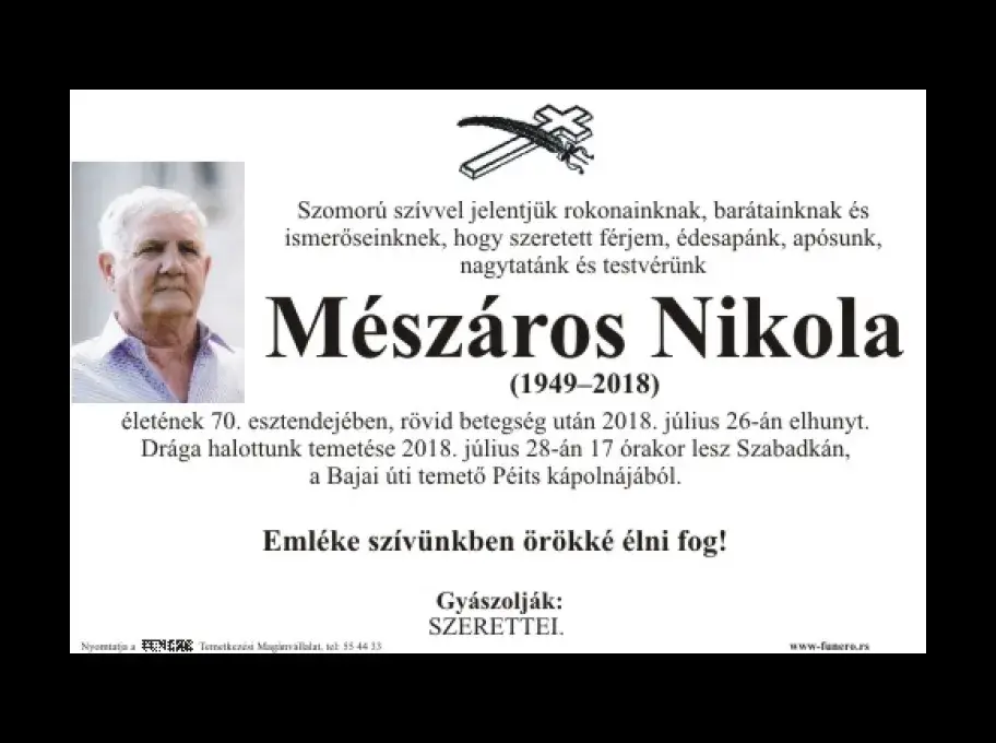 Mesaroš Nikola