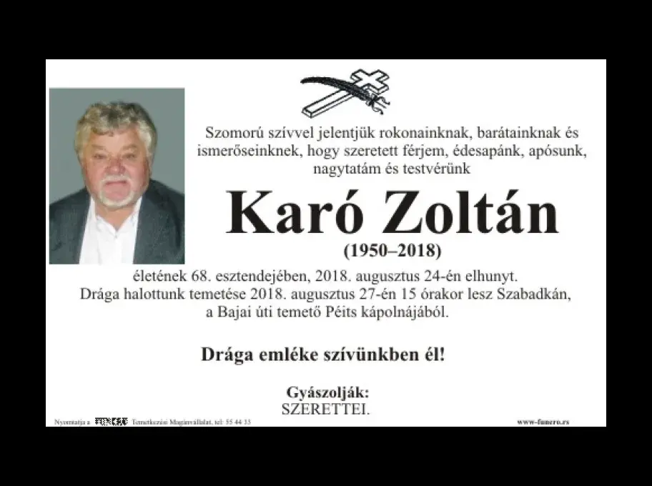 Karó Zoltán