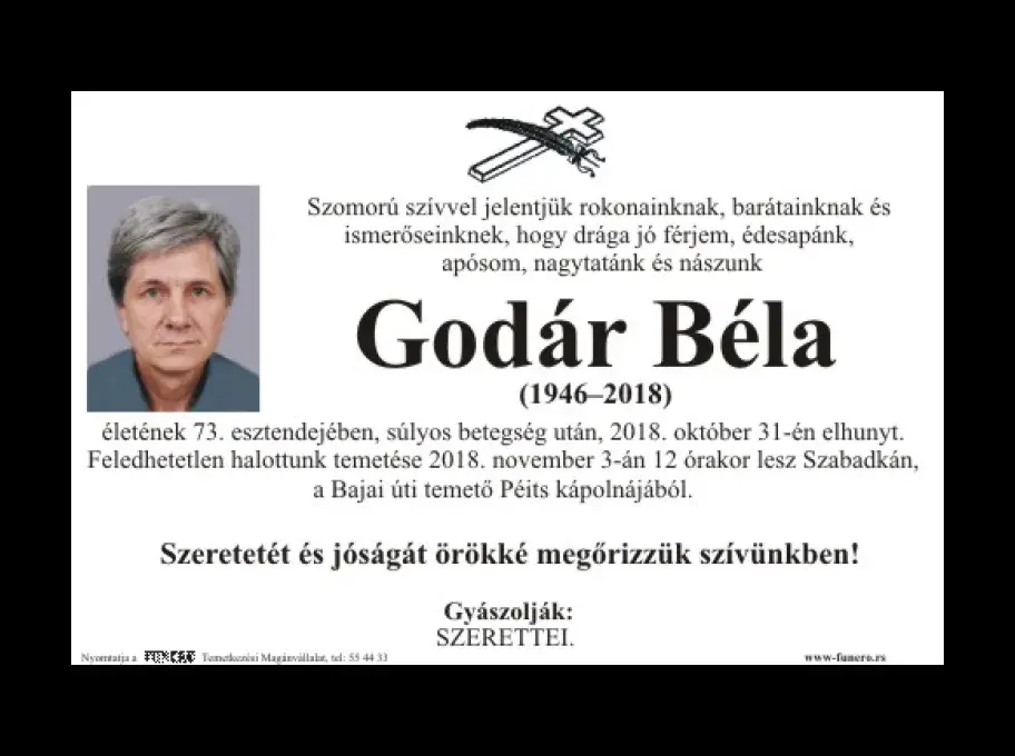 Godár Béla