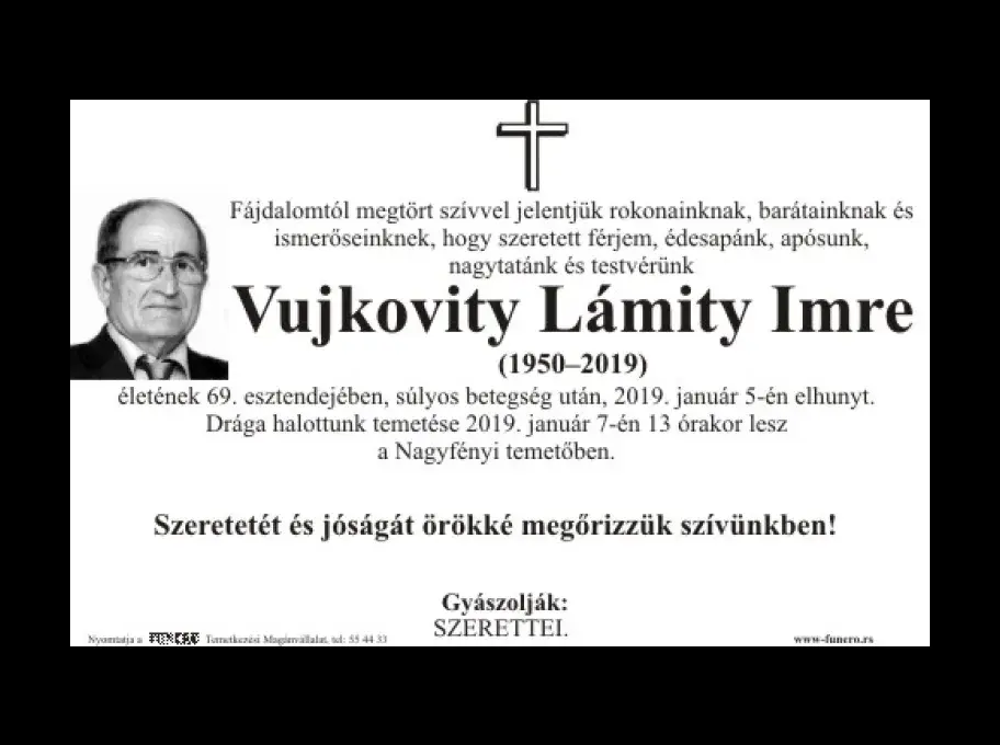 Vujkovity Lámity Imre