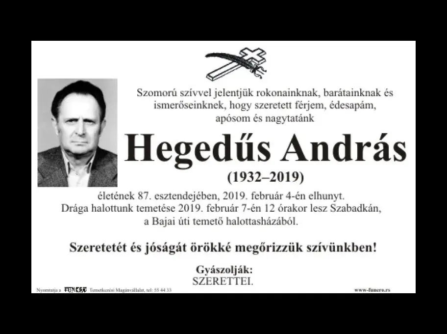 Hegedűs András