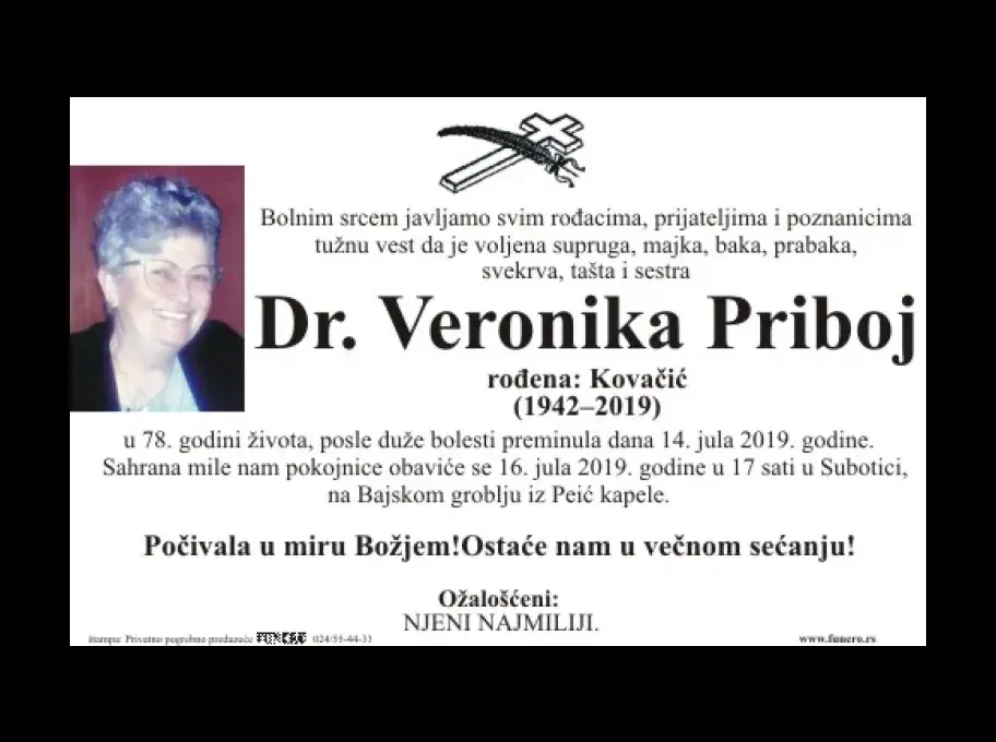 Priboj Veronika
