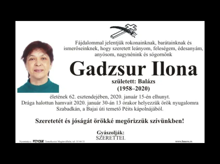 Gadzsur Ilona