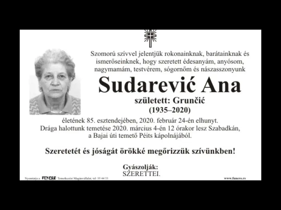 Sudarević Ana