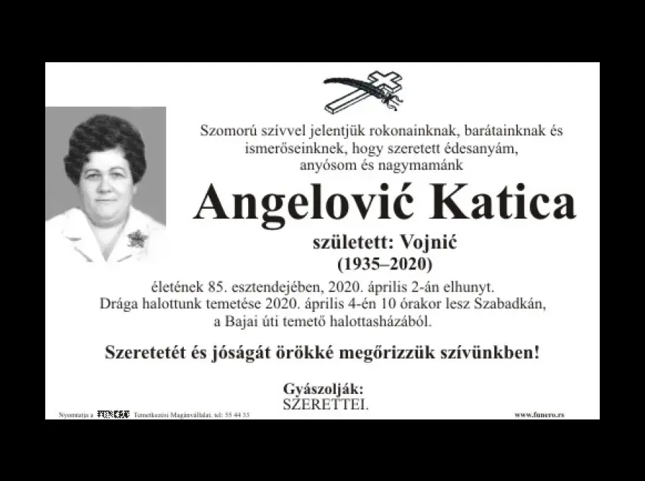 Angelović Katica