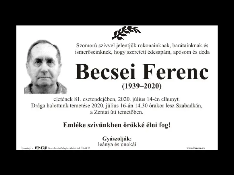 Becsei Ferenc