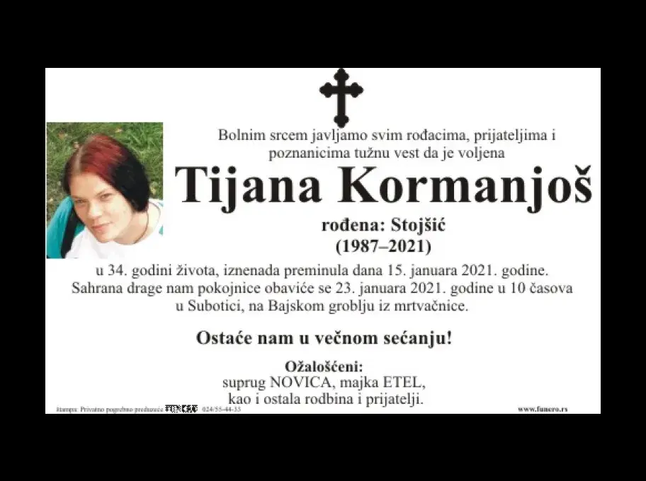 Kormanjoš Tijana