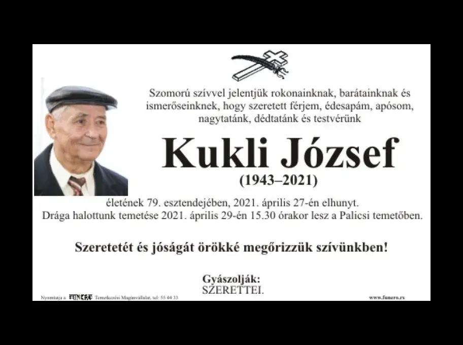 Kukli József