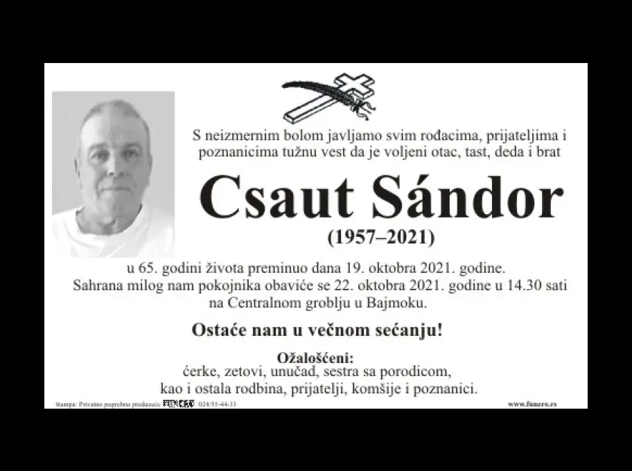 Csaut Sándor