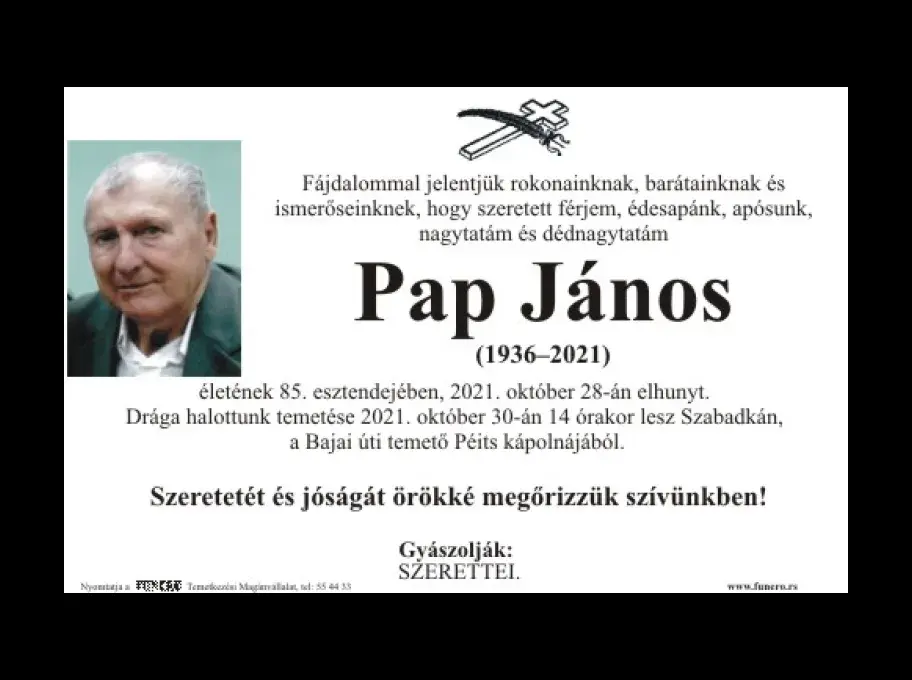 Pap János
