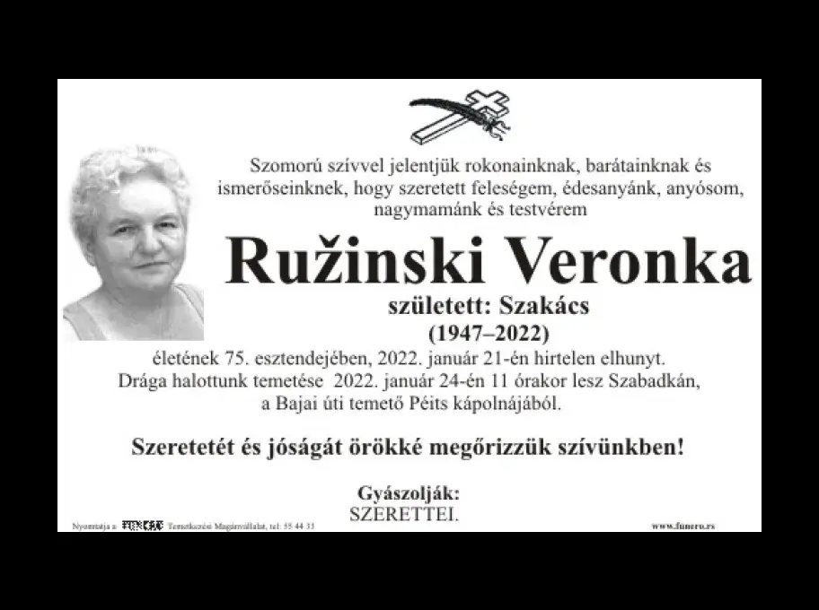 Veronka Ružinski