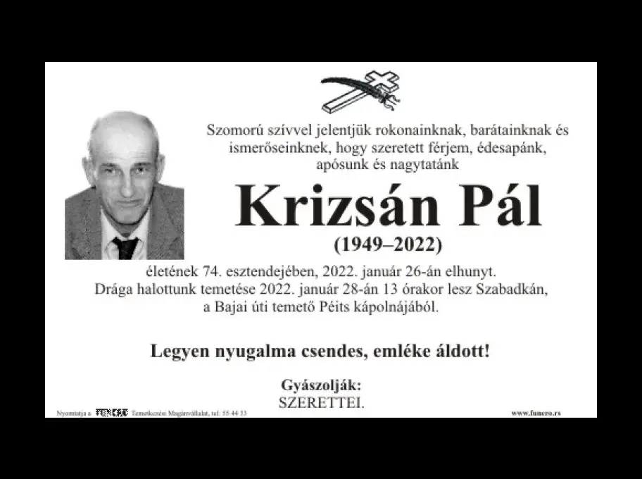 Krizsán Pál