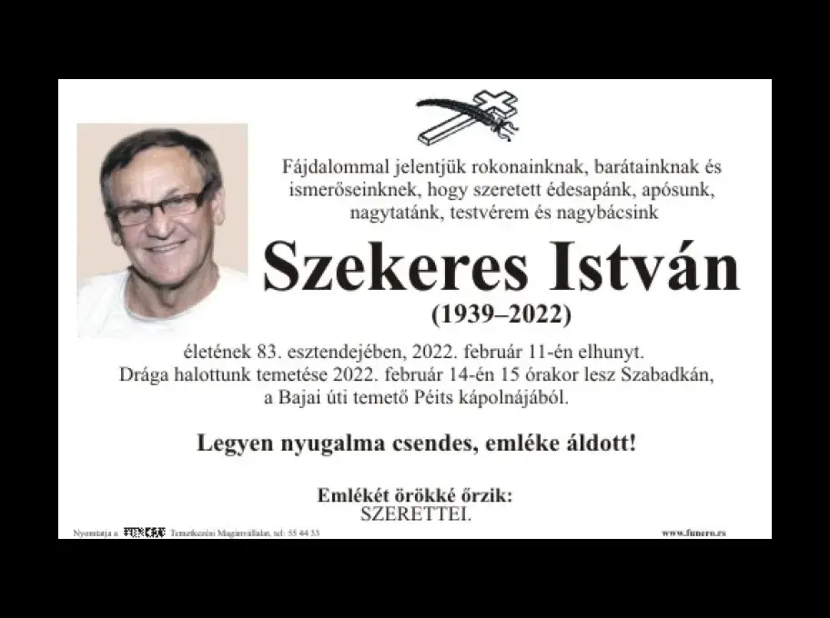 Szekeres István