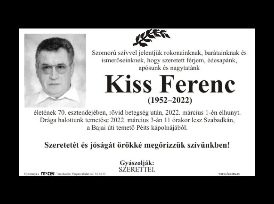 Kiss Ferenc