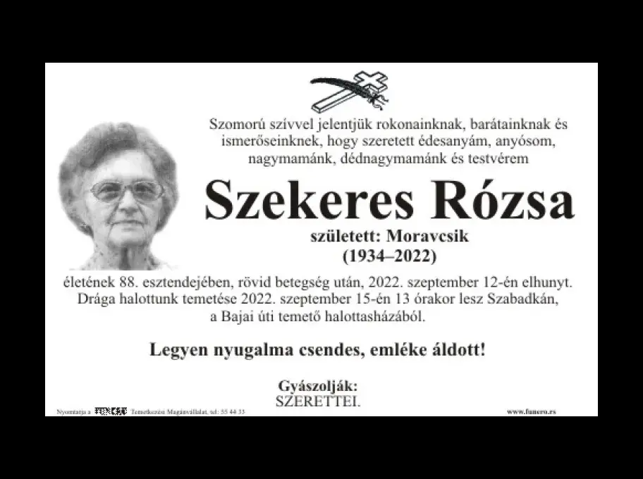 Szekeres Rózsa