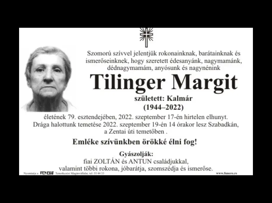 Tilinger Margit