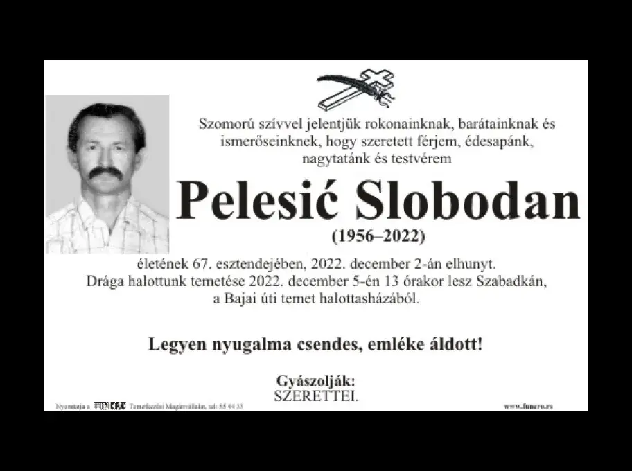 Pelesić Slobodan
