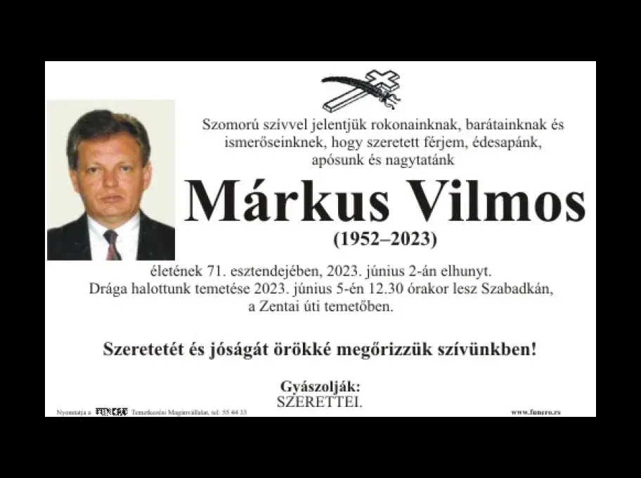 Márkus Vilmos