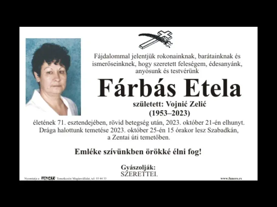 Fárbás Etela