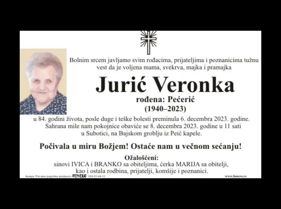 Jurić Veronka