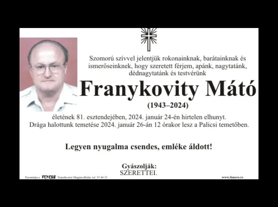 Franykovity Mátó