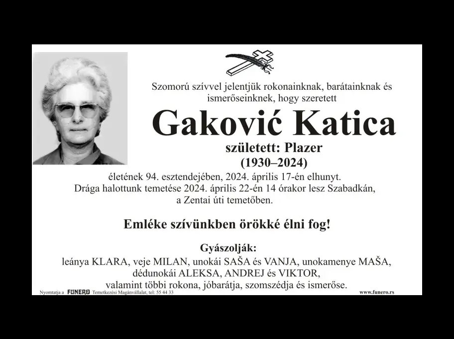 Katica Gaković