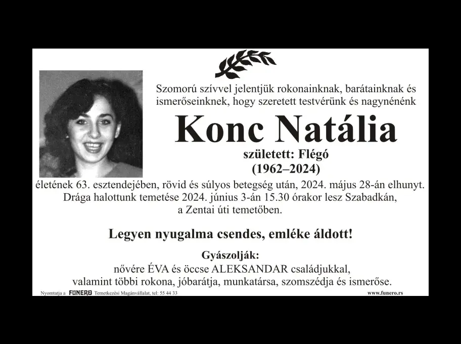 Konc Natália