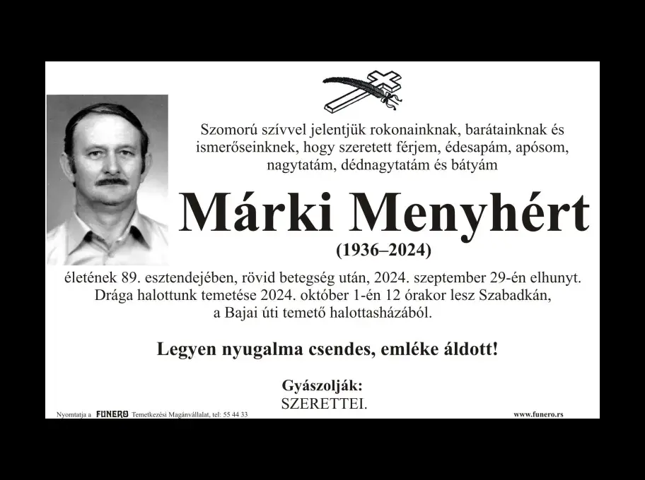 Márki Menyhért