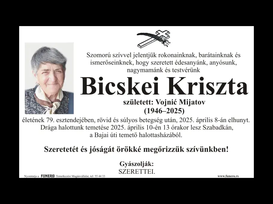 Bicskei Kriszta