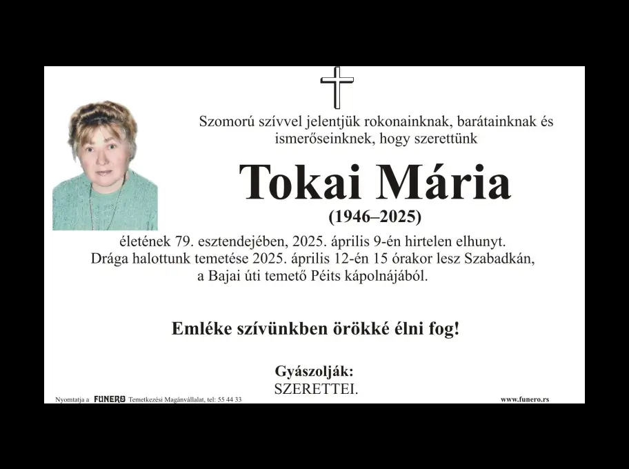 Tokai Mária