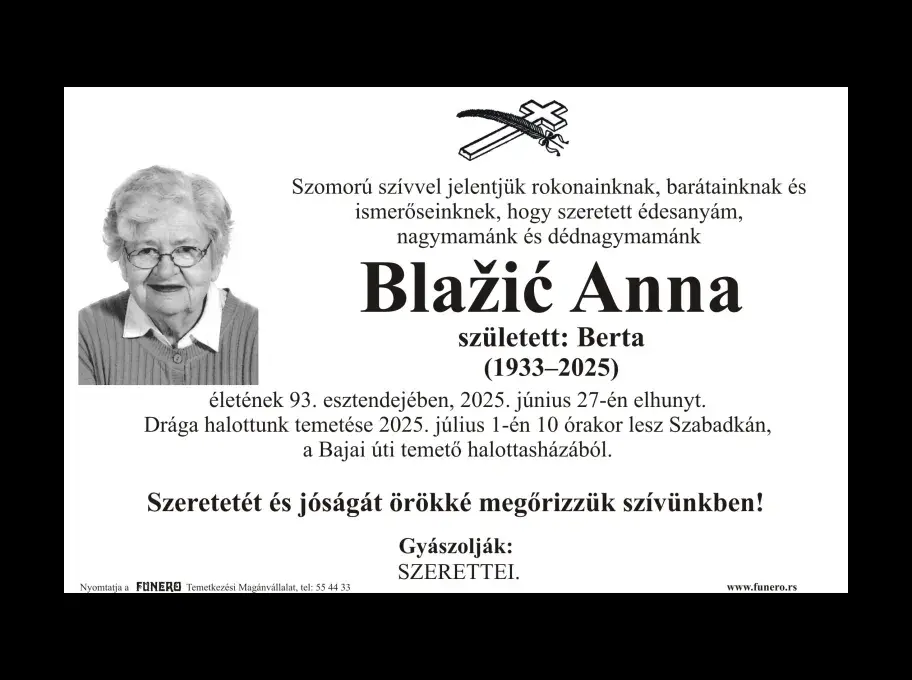 Blažić Anna