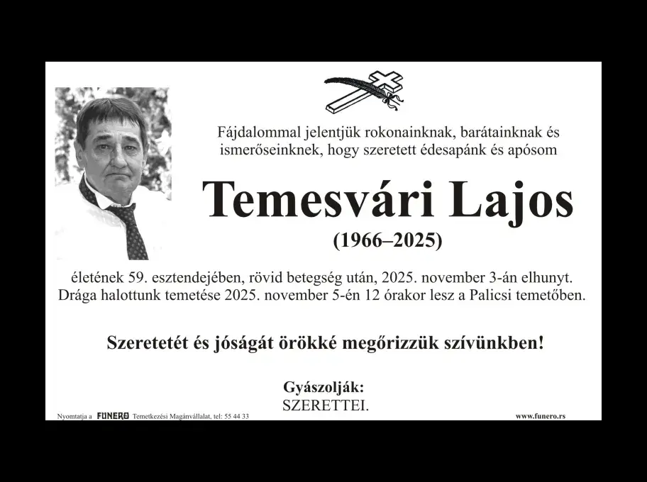 Temesvári Lajos