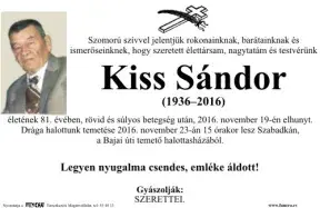 Kiss Sándor