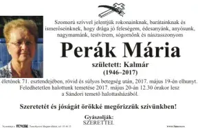 Perák Mária