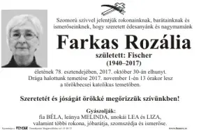 Farkas Rozália