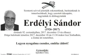 Erélyi Sándor