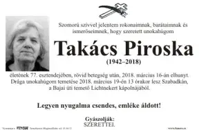 Takács Piroska