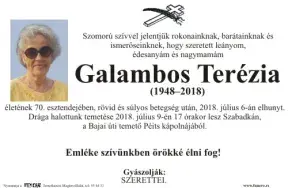 Galambos Terézia