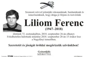Liliom Ferenc