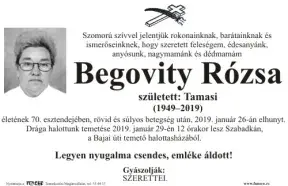 Begovity Rózsa