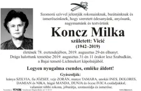 Koncz Milka